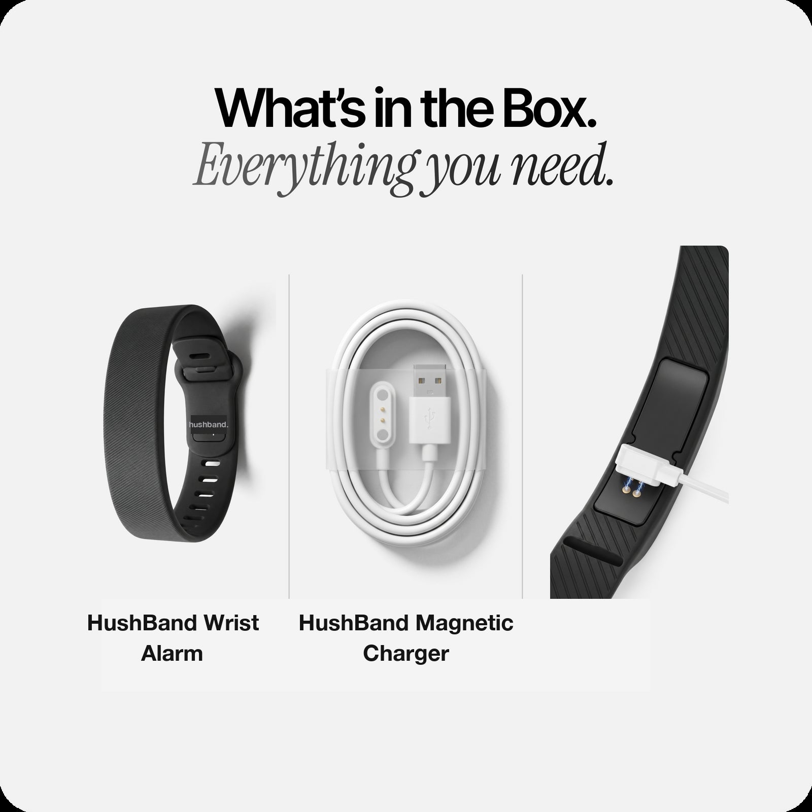 HushBand™ What's in the Box