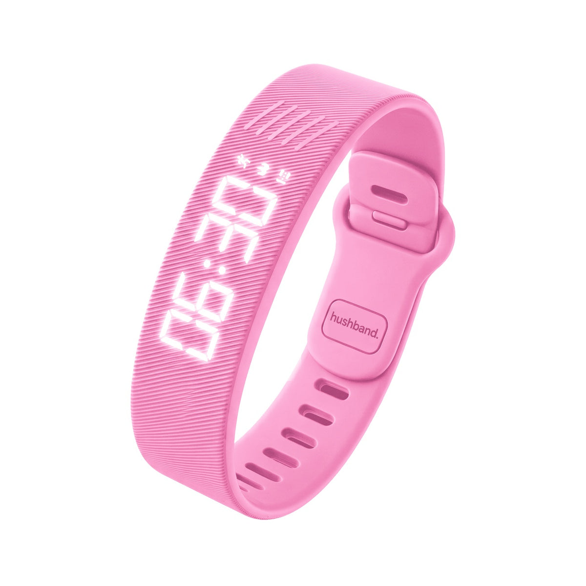 HushBand™ Silent Vibrating Alarm Watch - Blossom Pink