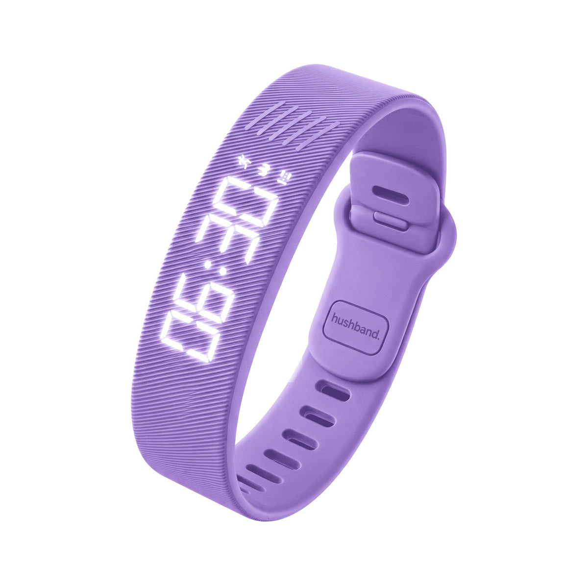 HushBand™ Silent Vibrating Alarm Watch - Lavender Purple